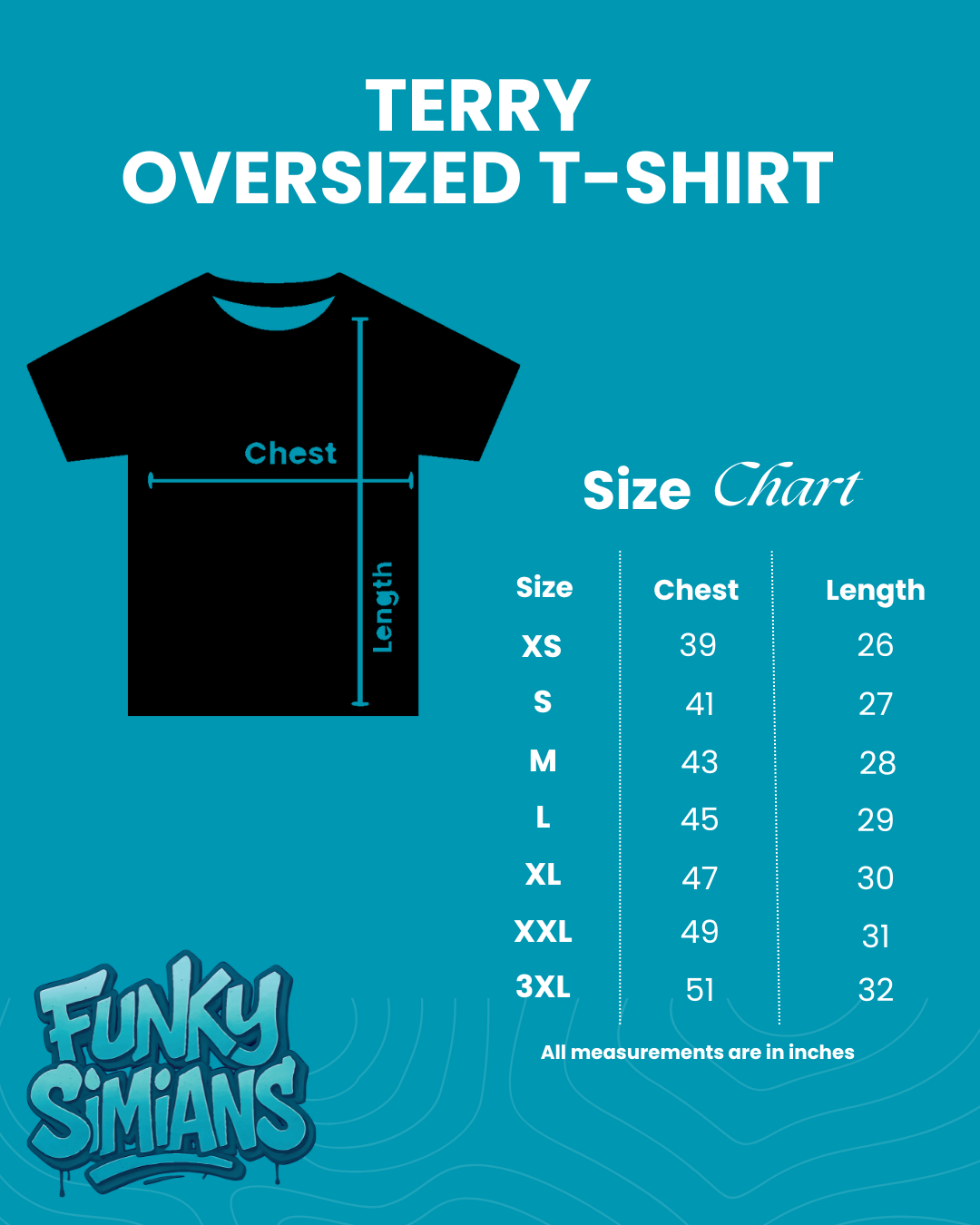 The Bikers - Terry-Knit Oversized T-Shirt - Unisex
