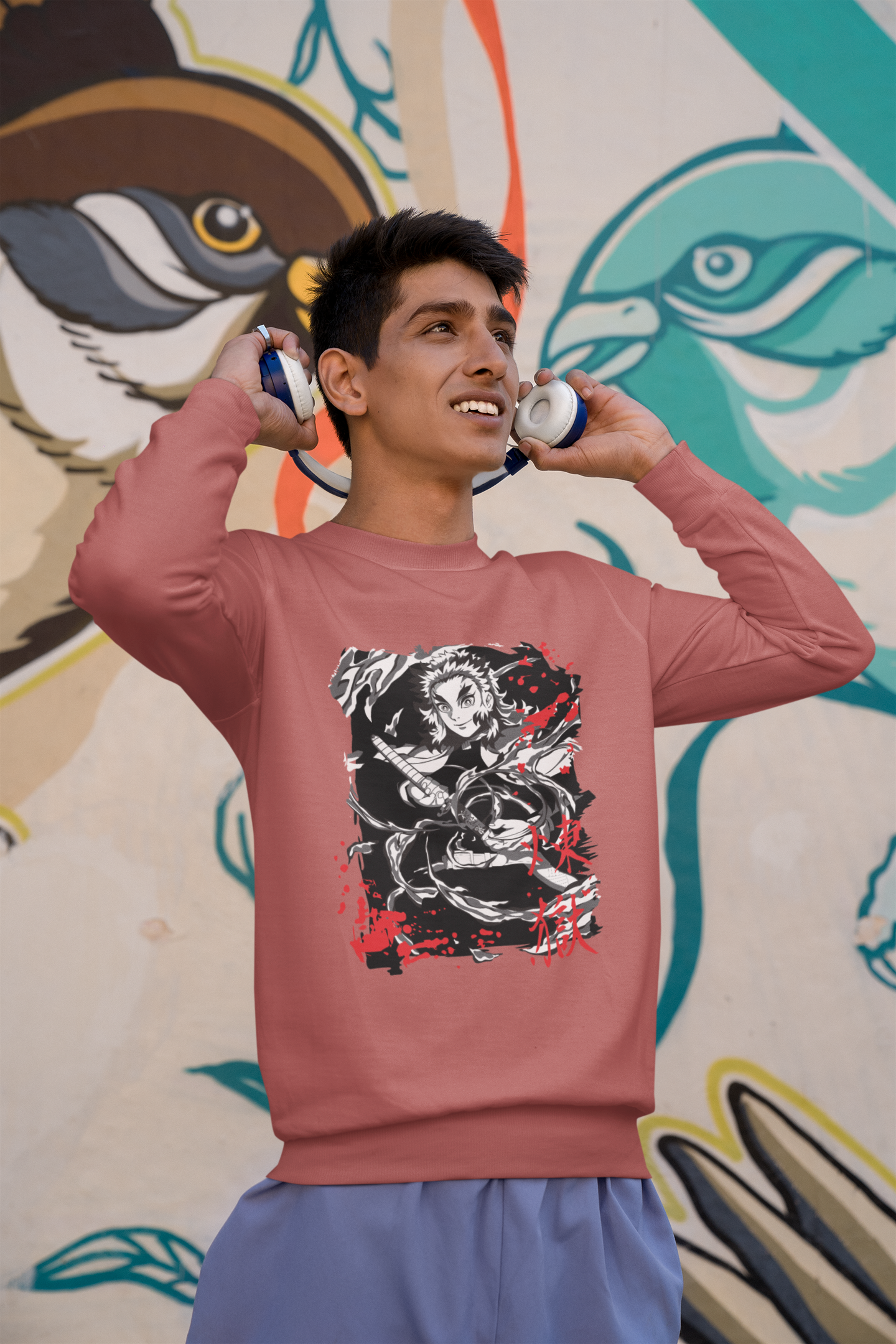 Flame Pillar Fury Sweatshirt - Unisex