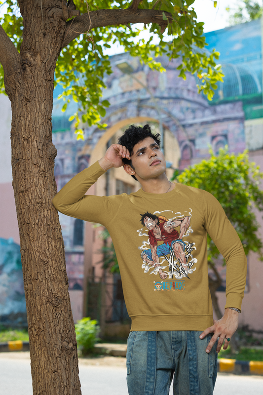 Battle Scarred Luffy Sweatshirt - Unisex