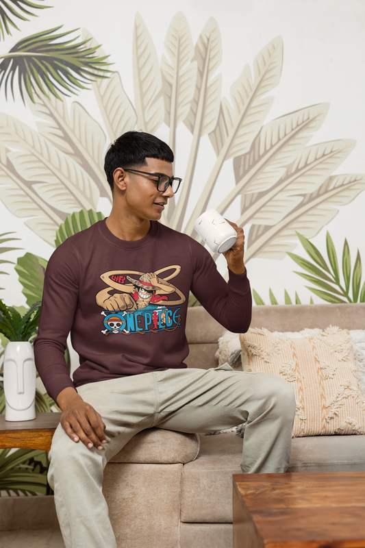 Rubber Rush Luffy Sweatshirt - Unisex