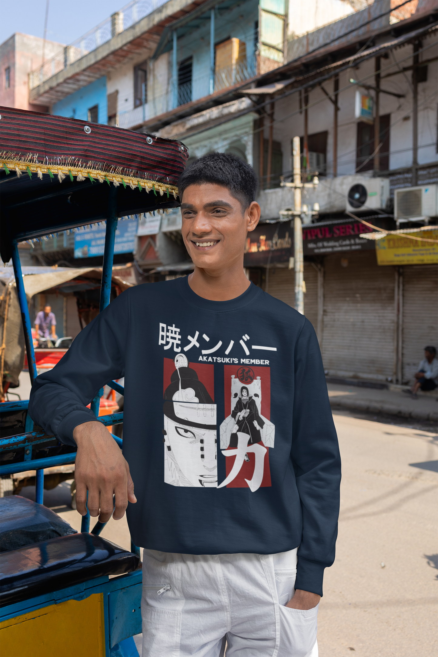 Pain and Itachi Thrones Sweatshirt - Unisex