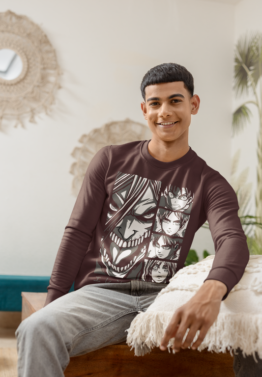 Crimson Resolve Sweatshirt - Unisex