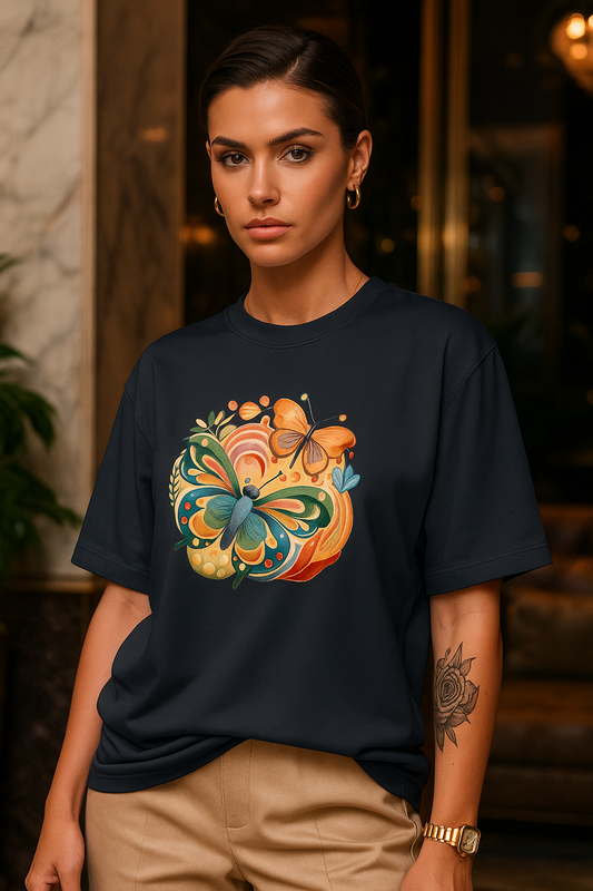 Butterflies - Oversized Standard T-Shirt - Unisex