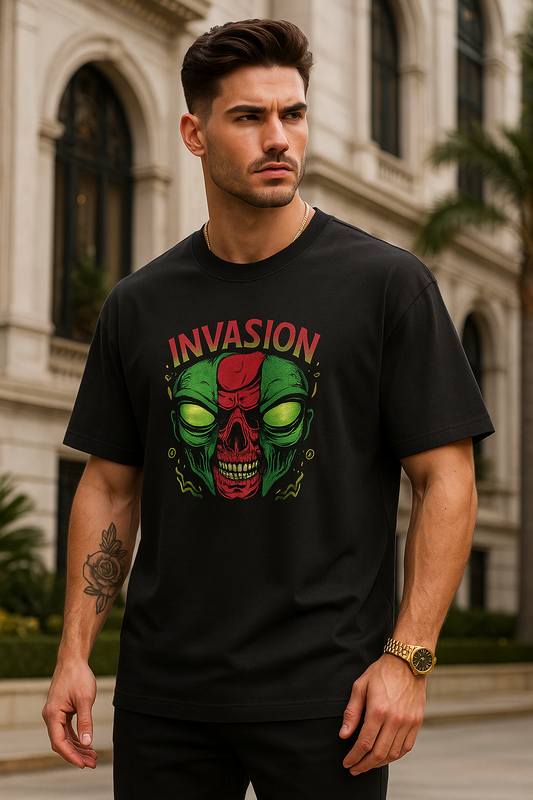 Invasion - Oversized Standard T-Shirt - Unisex