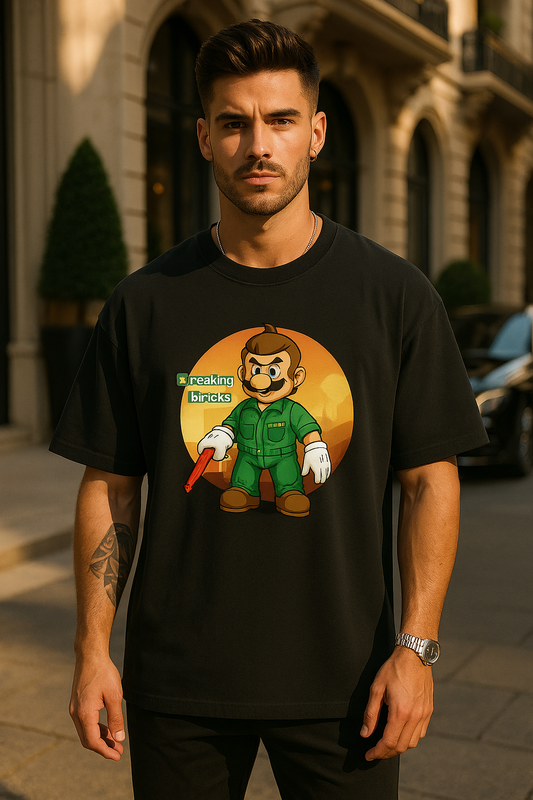 Breaking Bricks - Oversized Standard T-Shirt - Unisex