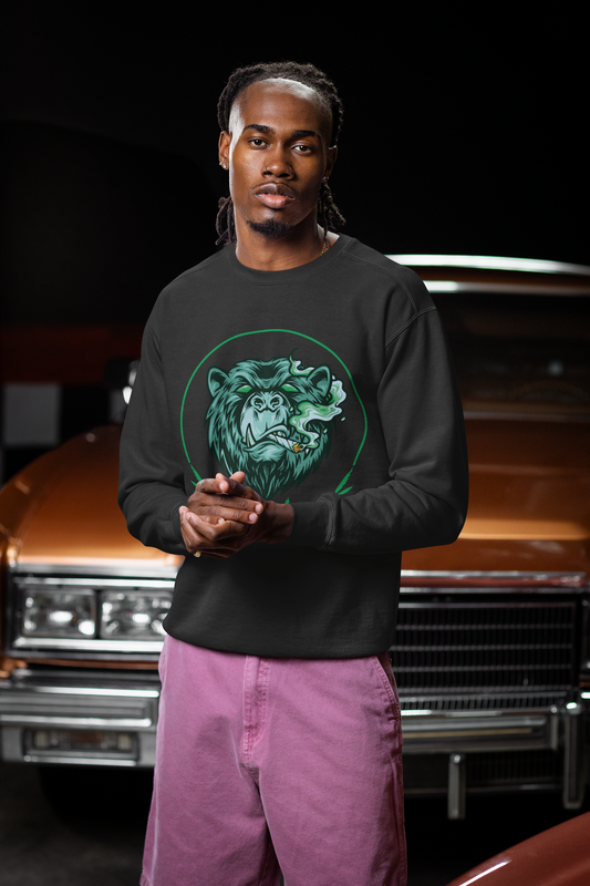 Smokin Simians Sweatshirt - Unisex