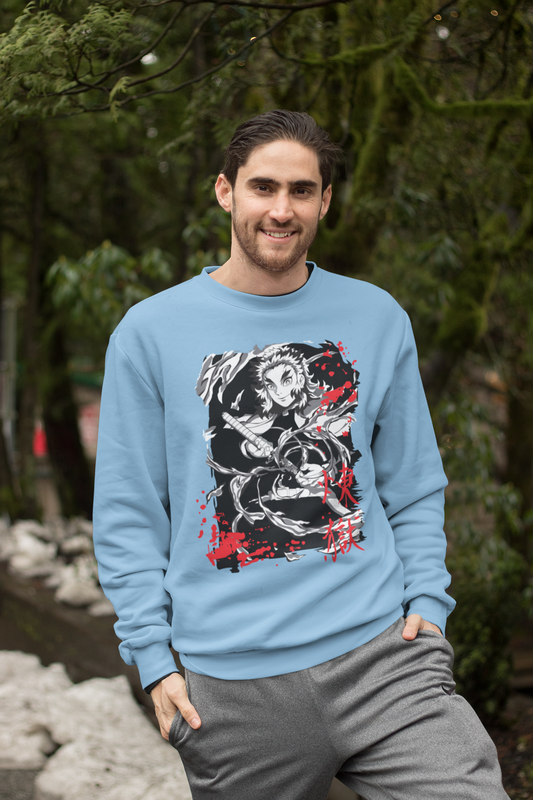 Flame Pillar Fury Sweatshirt - Unisex
