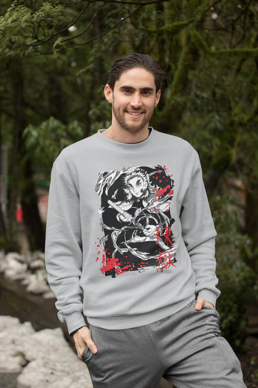 Flame Pillar Fury Sweatshirt - Unisex