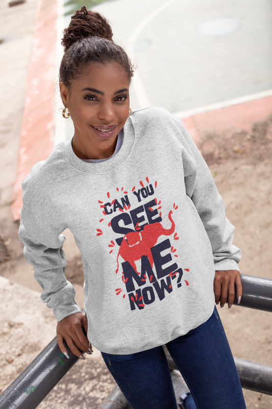 Can You See Me Now Sweatshirt - Unisex