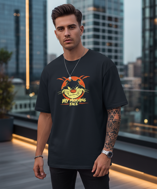 My Morning Face - Oversized Standard T-Shirt - Unisex