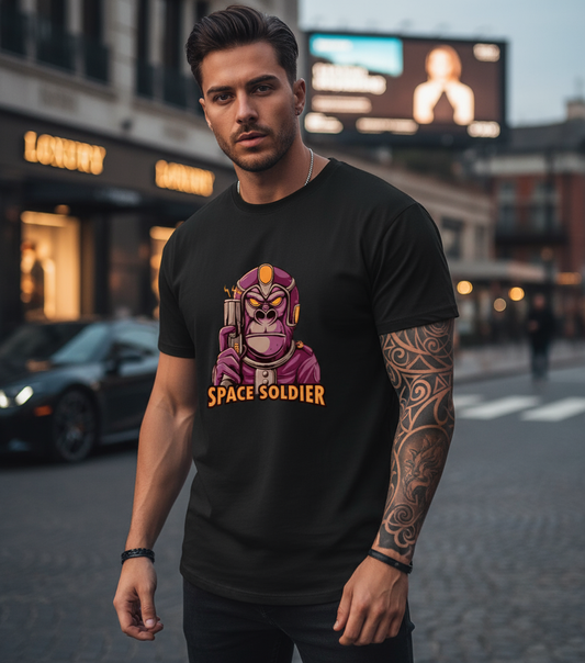 Space Soldier - Oversized Standard T-Shirt - Unisex