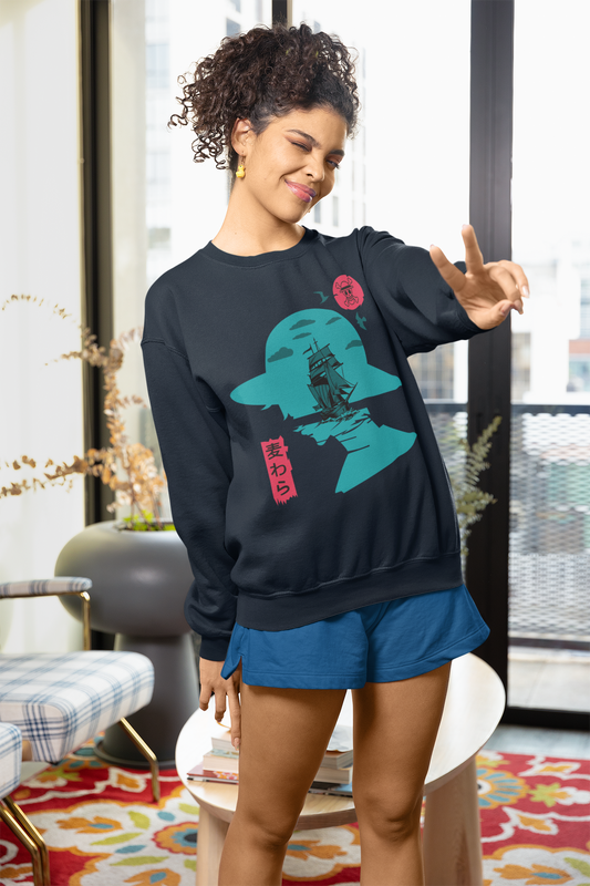 Swordsman’s Smirk Sweatshirt - Unisex