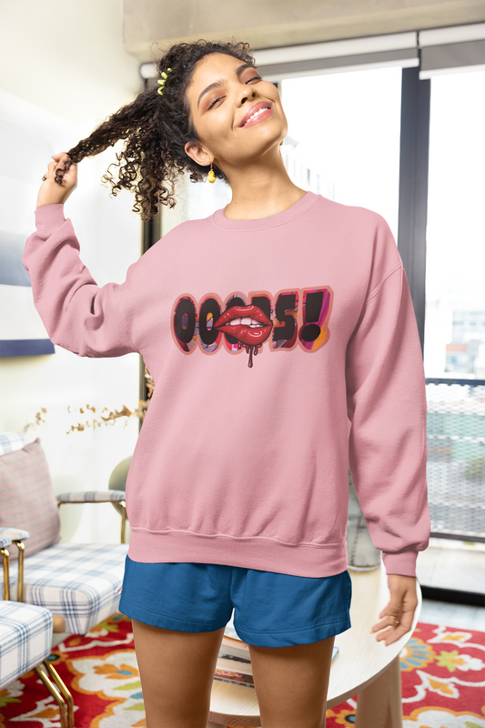 Oops! Wild Kiss Sweatshirt - Unisex