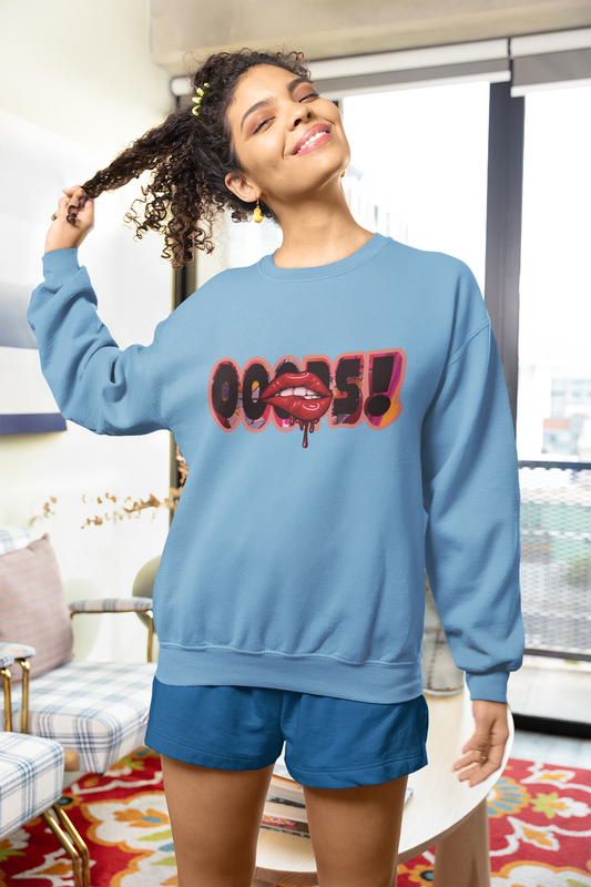 Oops! Wild Kiss Sweatshirt - Unisex