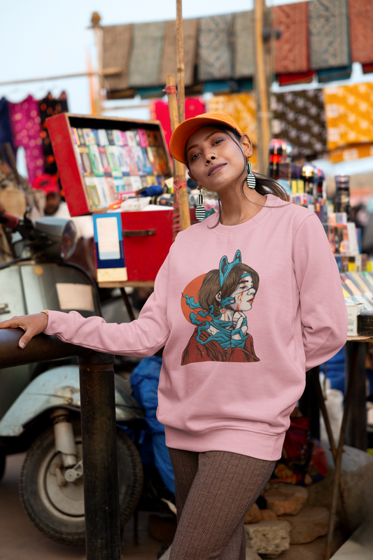 Mystic Bunny Muse Sweatshirt - Unisex