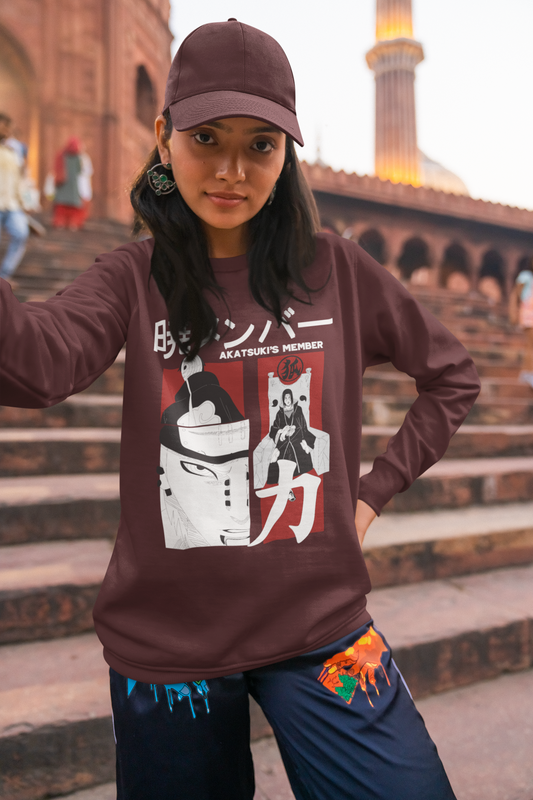 Pain and Itachi Thrones Sweatshirt - Unisex