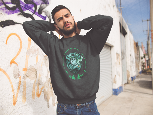 Smokin Simians Sweatshirt - Unisex