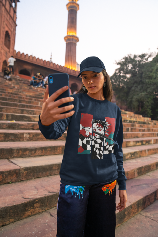 Split Strike Tanjiro Sweatshirt - Unisex