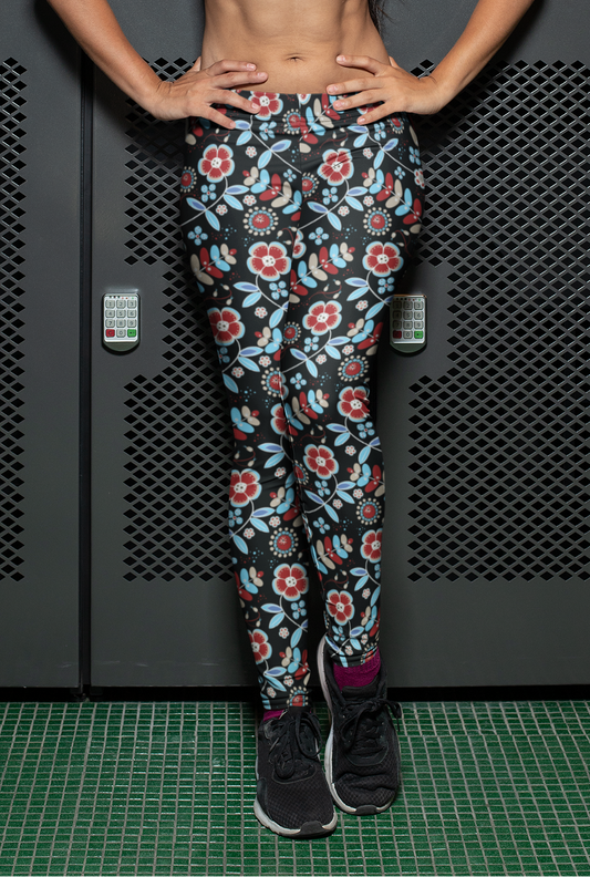 Urban Blossom Burst Gym Leggings