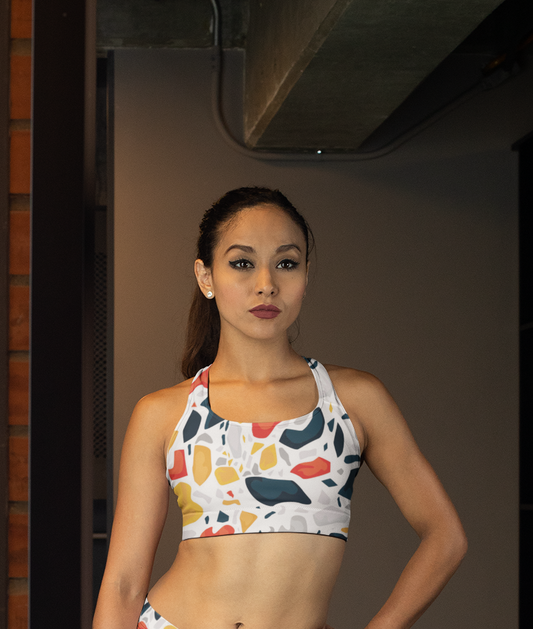 Bold Fragment Fusion Sports Bra