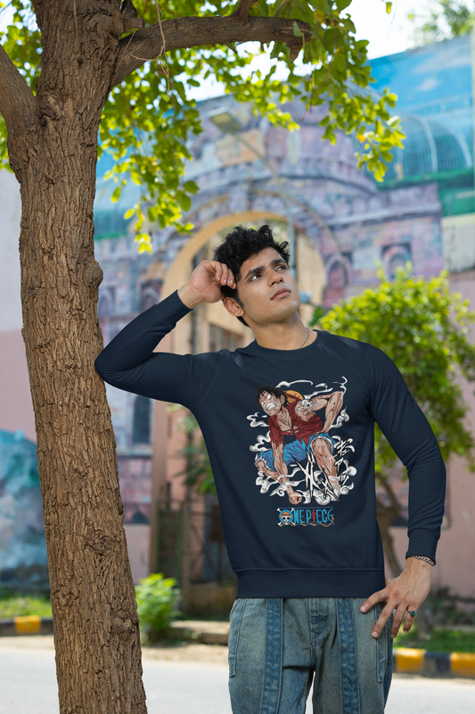 Battle Scarred Luffy Sweatshirt - Unisex