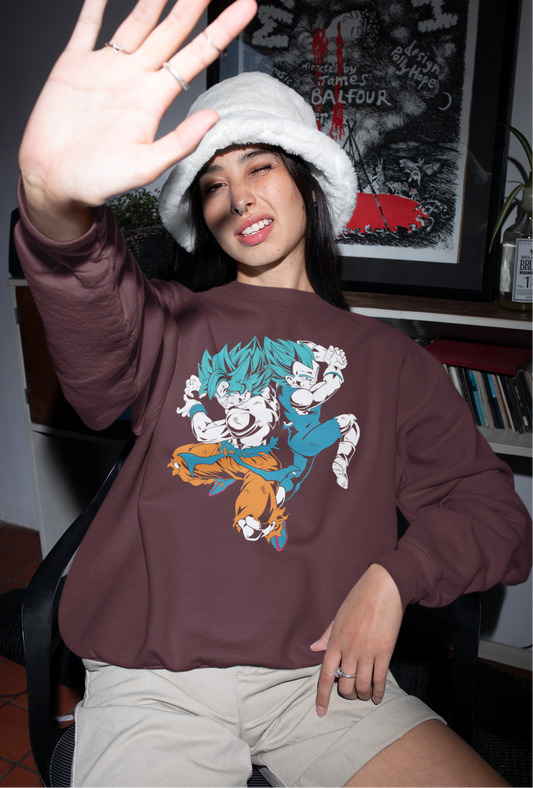 Vegeta Blue Blitz Sweatshirt - Unisex