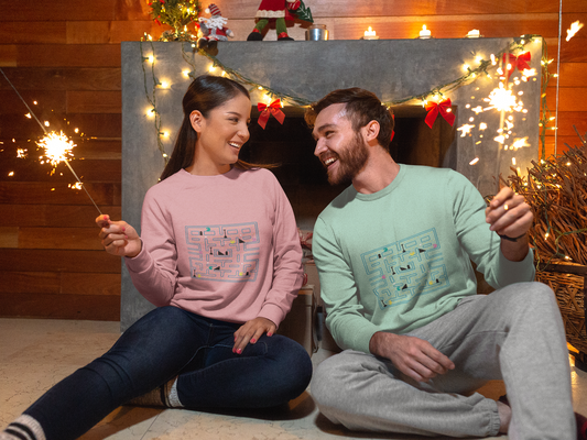 Dot Runner Sweatshirt - Unisex
