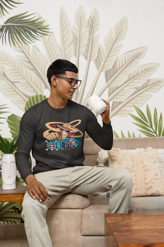 Rubber Rush Luffy Sweatshirt - Unisex