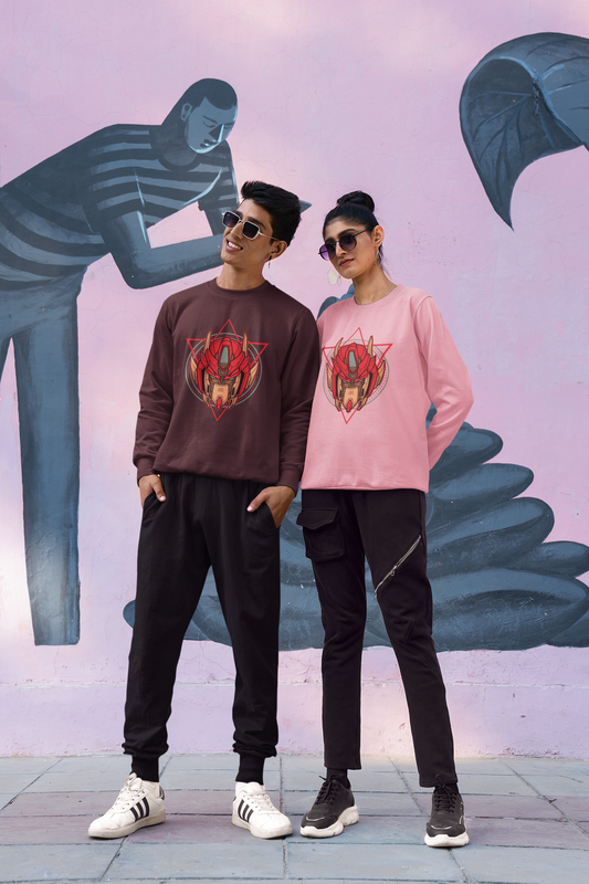 Retro Mech Mode Sweatshirt - Unisex